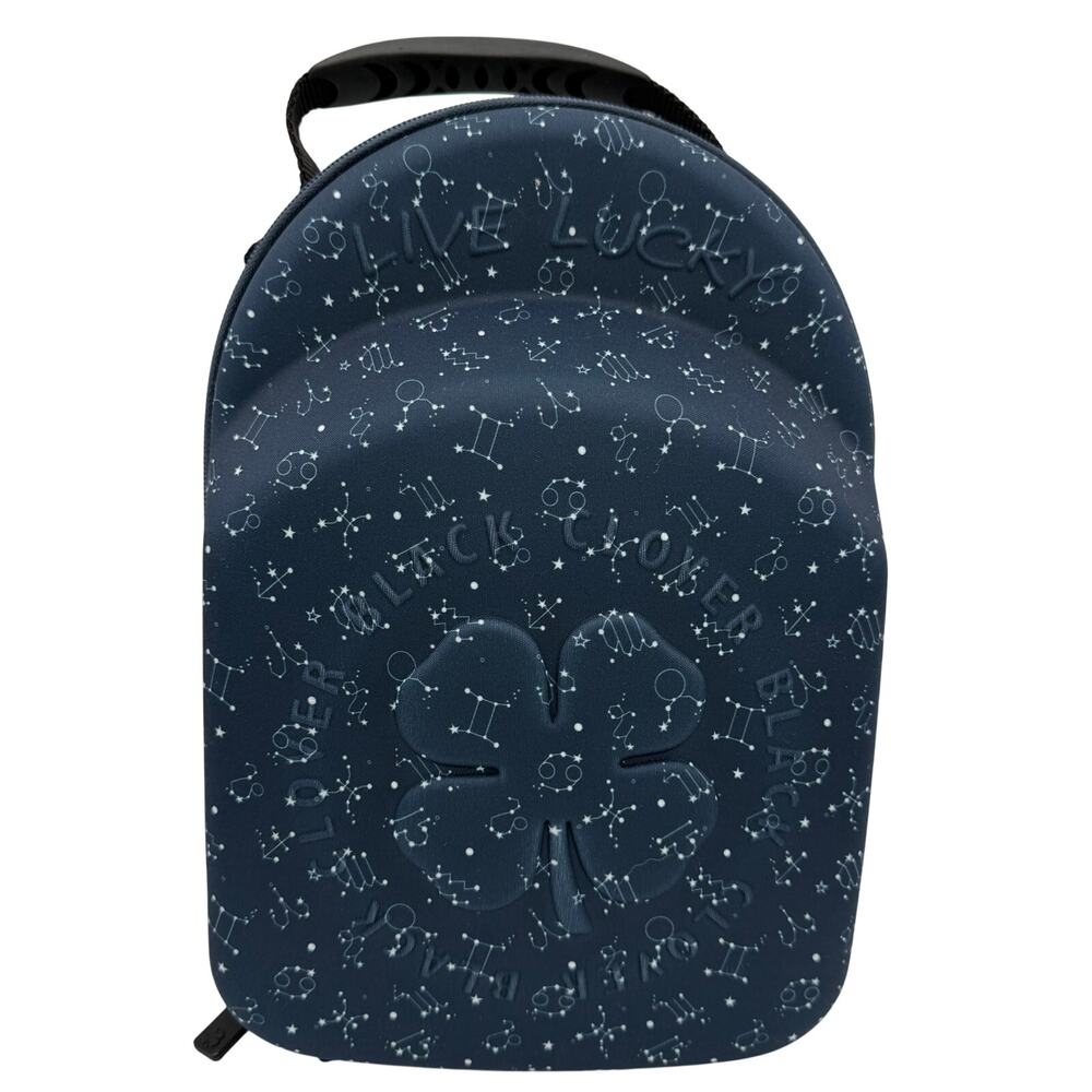 Black Clover Hate Caddie Case Blue Constellation Backpack NEW Without Tags